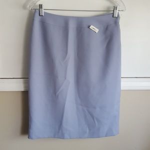 Caslon Light Blue Pencil Skirt
